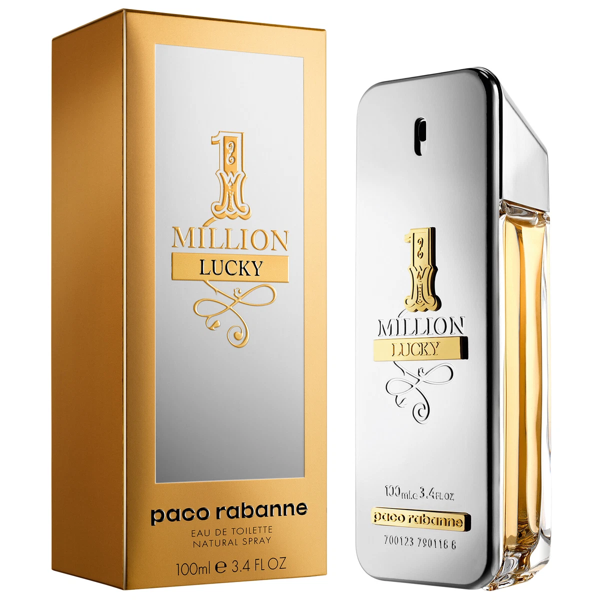 Paco Rabanne 1 Million Lucky 3.4 oz 100 ml Eau de Toilette