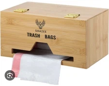 Trash Bag Dispenser Countertop Or Wall Mount SHAZEE