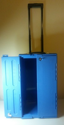 locking tote with wheels