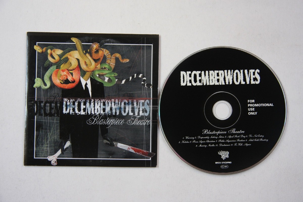 December Wolves Blasterpiece Theatre US Adv Cardcover CD 2002