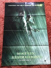 Matrix Revolutions US Kinoplakat Poster 68x100cm, Keanu Reeves, Fishburne