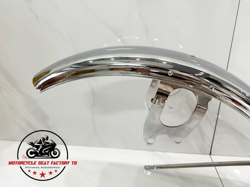 1974 Honda CB200 CB 200 CB200T Front Fender Mudguard High Quality Steel Chrome. - Picture 10 of 22