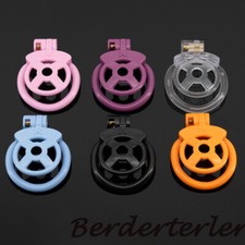 New Control Chastity Cage Device Lightweight Breathable Lock With 4 Sizes Rings