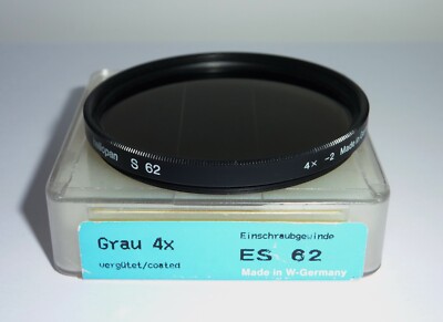 Heliopan Graufilter 4x  E62  62mm