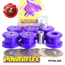 Powerflex Front Subframe Mounting Bushes Fits Saab 9-5 (98-10) YS3E PFF66-208