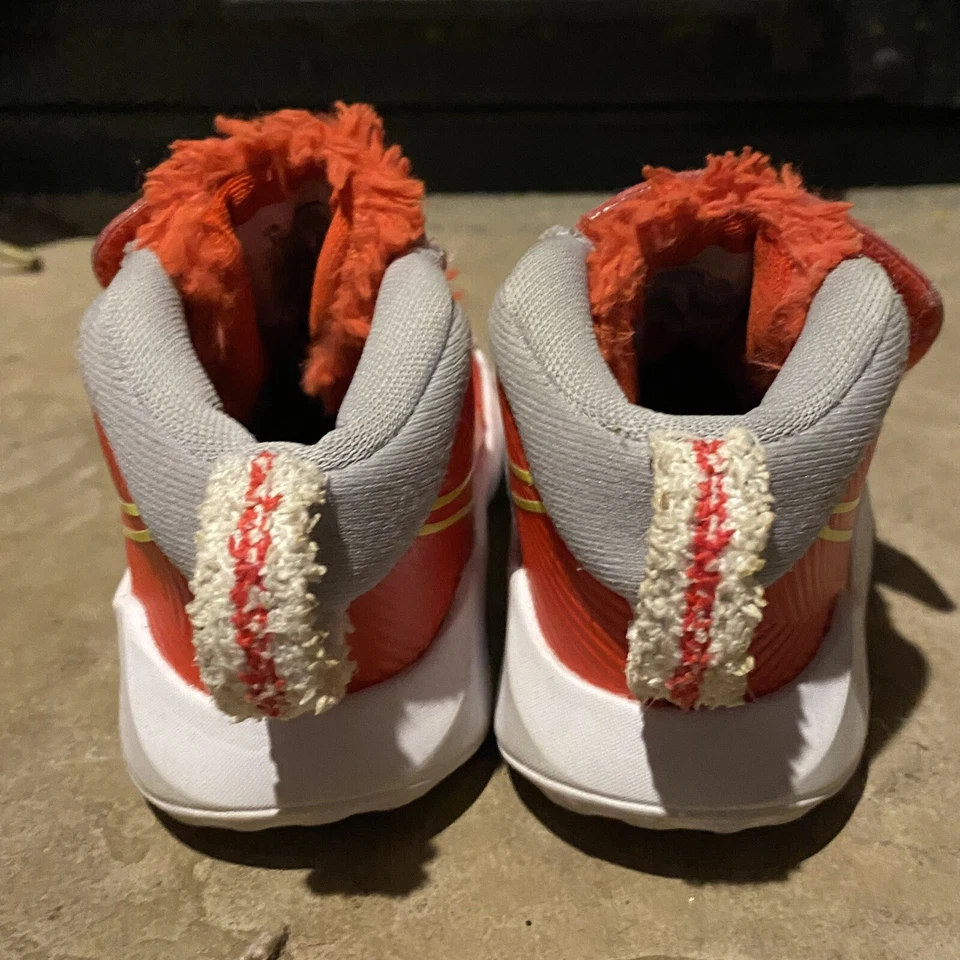 Nike Team Hustle D 9 Lil TD Red Monster Toddler Shoes CT4066 600 Size 5C Child - Image 3 of 4