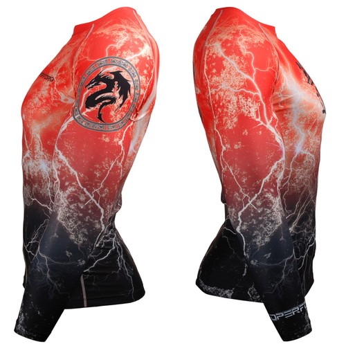BTOPERFORM Compression shirt Base Layer Under Skin Tight Rash guard MMA Gym S-1 - Picture 35 of 44