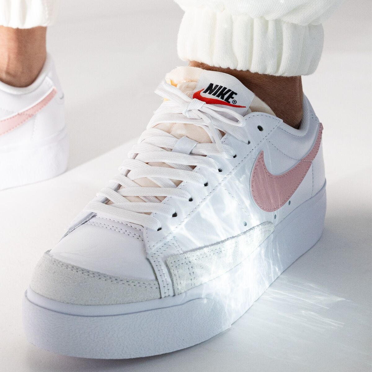 Nike Blazer Low Platform White Glaze Shoes 6-9 New Sneakers | eBay