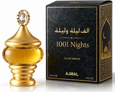 Ajmal 1001 Nights EDP 60ml 2oz Alf Lail o Lail Perfume Spray Oud Smoke Spice