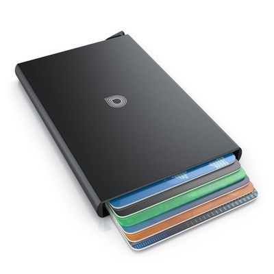 Aplic Aluminium NFC/RFID Blocker für bis zu 6 Karten schwarz matt