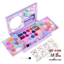 Kids Makeup Kit for Girls Real Washable Cosmetic 3 Year Girl Birthday Gifts