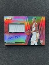 2020 Panini Certified Onyeka Okongwu Freshman Fabric Patch Auto Red /99 #FF-OOK