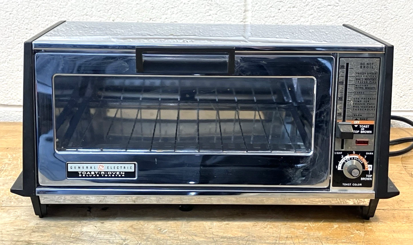 Vintage General Electric Toast N Broil Toast-R-Oven Tested WORKS A5T94 Toaster
Opens in a new window