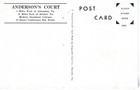 ~1940's ABINGDON VA - Gulf Gas Station & Anderson Court  / Cottages - B&W view — photo 2