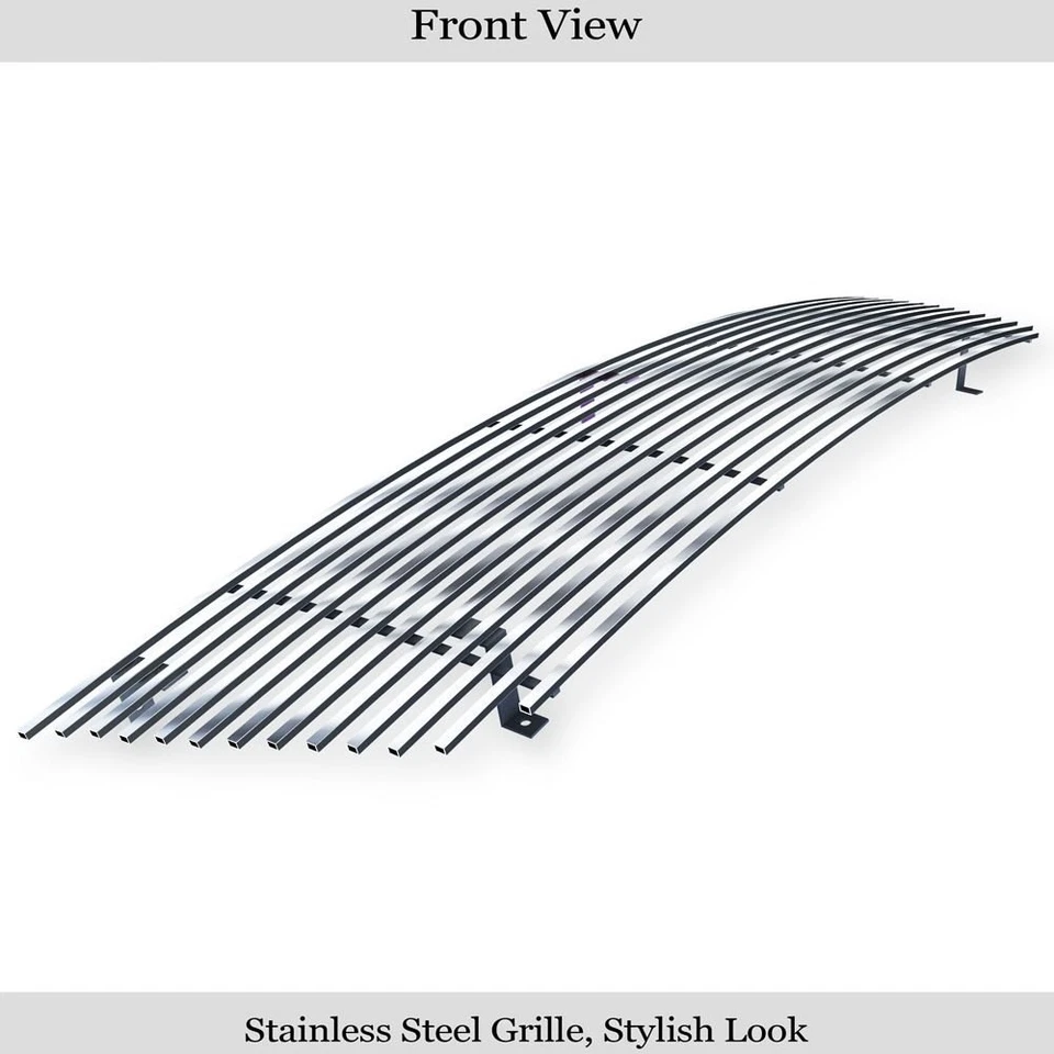 For Ford E-150 Econoline 92-07 Main Grille 1-Pc Chrome Polished 8x6 mm Foto 2 de 4