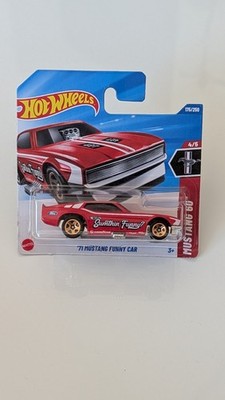 Hot Wheels ´71 Mustang Funny Car 2025 rot Mustang 60th 175/250 OVP