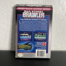 Bad Street Brawler (Nintendo NES, 1989) Authentic Game + Box Tested & Works