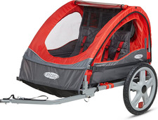 Sync and Take 2 Bike Trailer for Kids, Single and Double Seat Options, 5-Point H