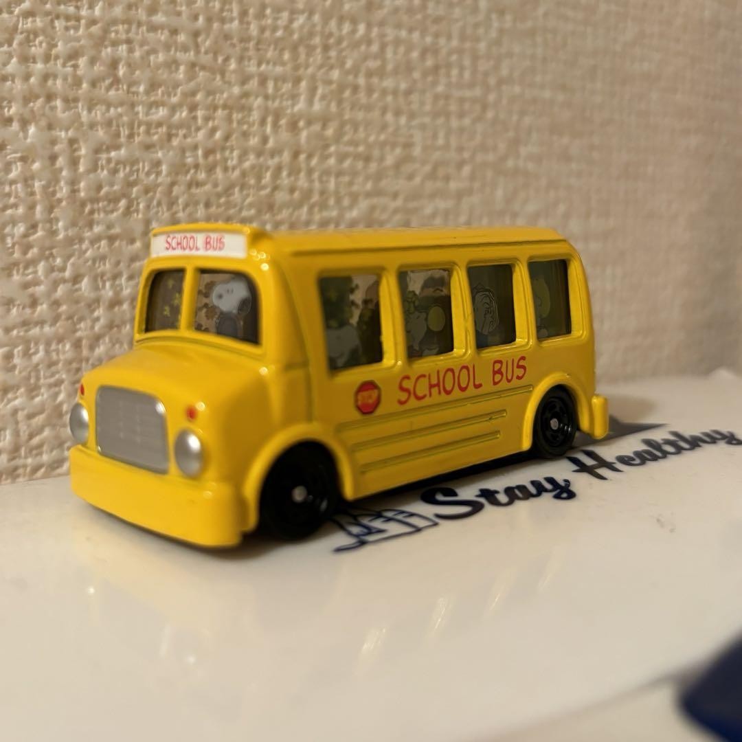 Snoopy School Bus Tomica | eBay