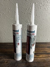 2-Pack Geocel ProFlex RV Flexible Sealant 10oz Clear
