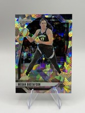 Megan Gustafson 2024 Panini Prizm WNBA #78 Ice Prizms Las Vegas Aces Card