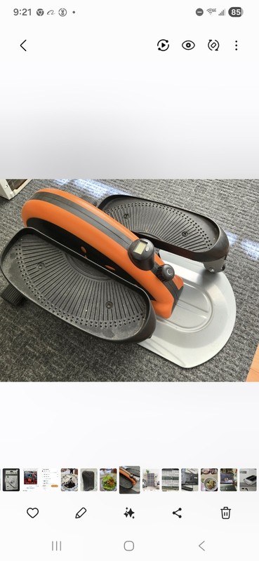 Stamina Inmotion 55-1603B Workout Strider Machine, Orange