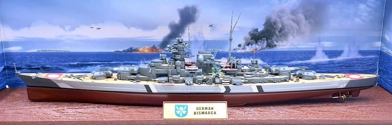 Forces Of Valor 1/700 Scale FOV-861152A - German Bismarck Battleship - Image 3 of 4
