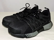 Reebok Fusion Flexweave RB413 Composite Toe Work Shoe, Women's Black 5.5 Wide US