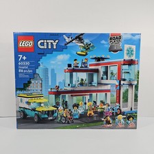 LEGO City Hospital 60330 – Retired Set, 816 Pieces, New Sealed