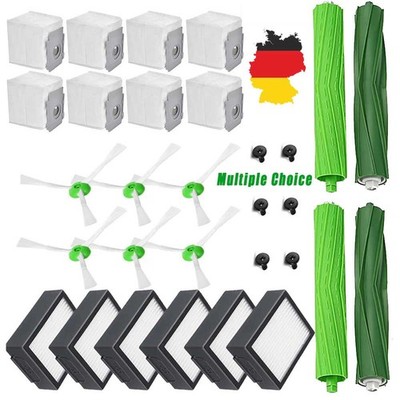 Ersatzteile Filter Bürsten Staubsaugerbeutel Für iRobot Roomba i7 i8 Plus j7 i5+