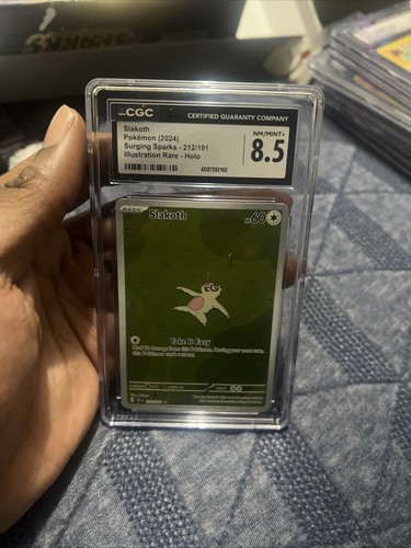 Slakoth graded CGC 8.5 for sale on eBay