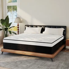 12"14" Hybrid Mattress in A Box InnerSpring Gel Memory Foam Twin Full Queen King
