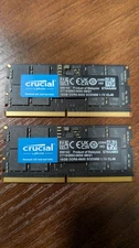 Crucial 32GB DDR5 RAM Kit (2x16GB), 5600MHz Laptop Memory 262-Pin SODIMM