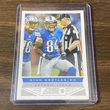 2013 Score - Ryan Broyles #70 Detroit Lions