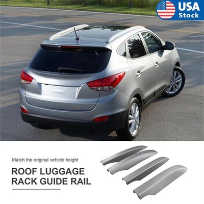4pcs Roof Luggage Rack Cover For Hyundai IX35 TUCSON 2011 2012 2013 2014 2015 US