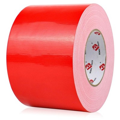 4'' Red Duct Tape Wide Roll,4 Inch X 60 Yards,Industrial Grade Duct Tape,Heavy Du