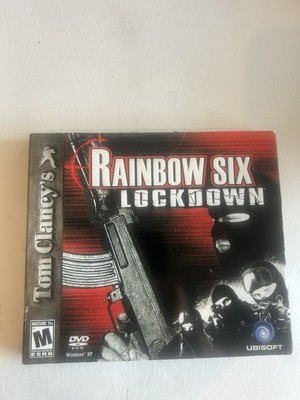 Rainbow Six LOCKDOWN Lock-Down Vintage Shooter PC Game - US VERSION - NEW SEALED