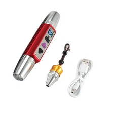 New Portable Mini Aluminum Alloy Expert Ultraviolet Jade Flashlight USB Charging