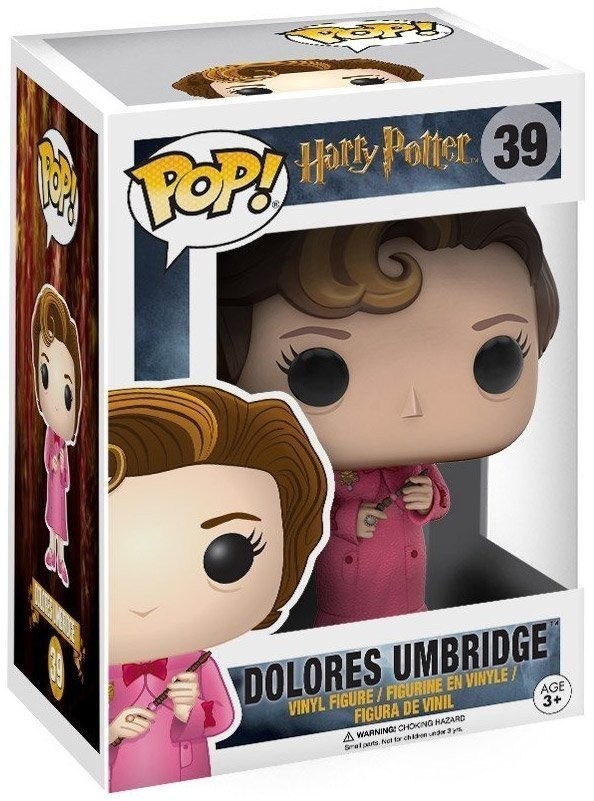 Funko Pop! Figura de vinilo abovedada Harry Potter Dolores Umbridge #39 NUEVO