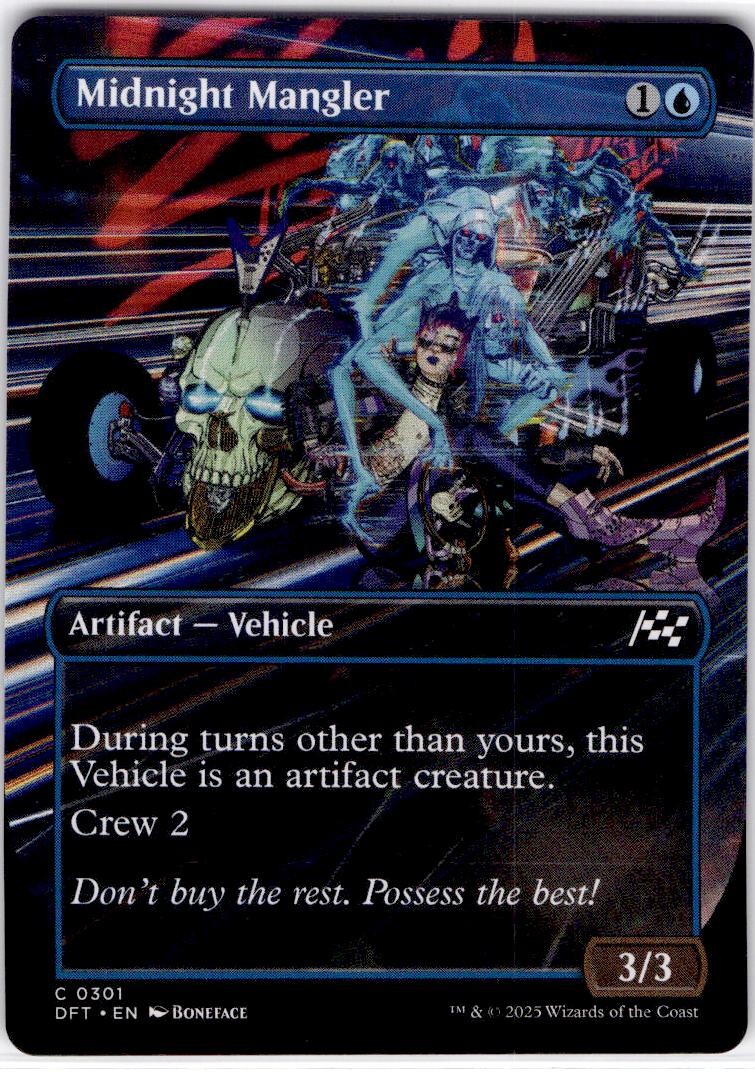 MTG Midnight Mangler (Borderless) Aetherdrift Common #301