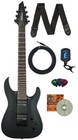 Jackson JS Series Dinky Arch Top JS22-7 DKA HT Electric Guitar - Satin Black w/
