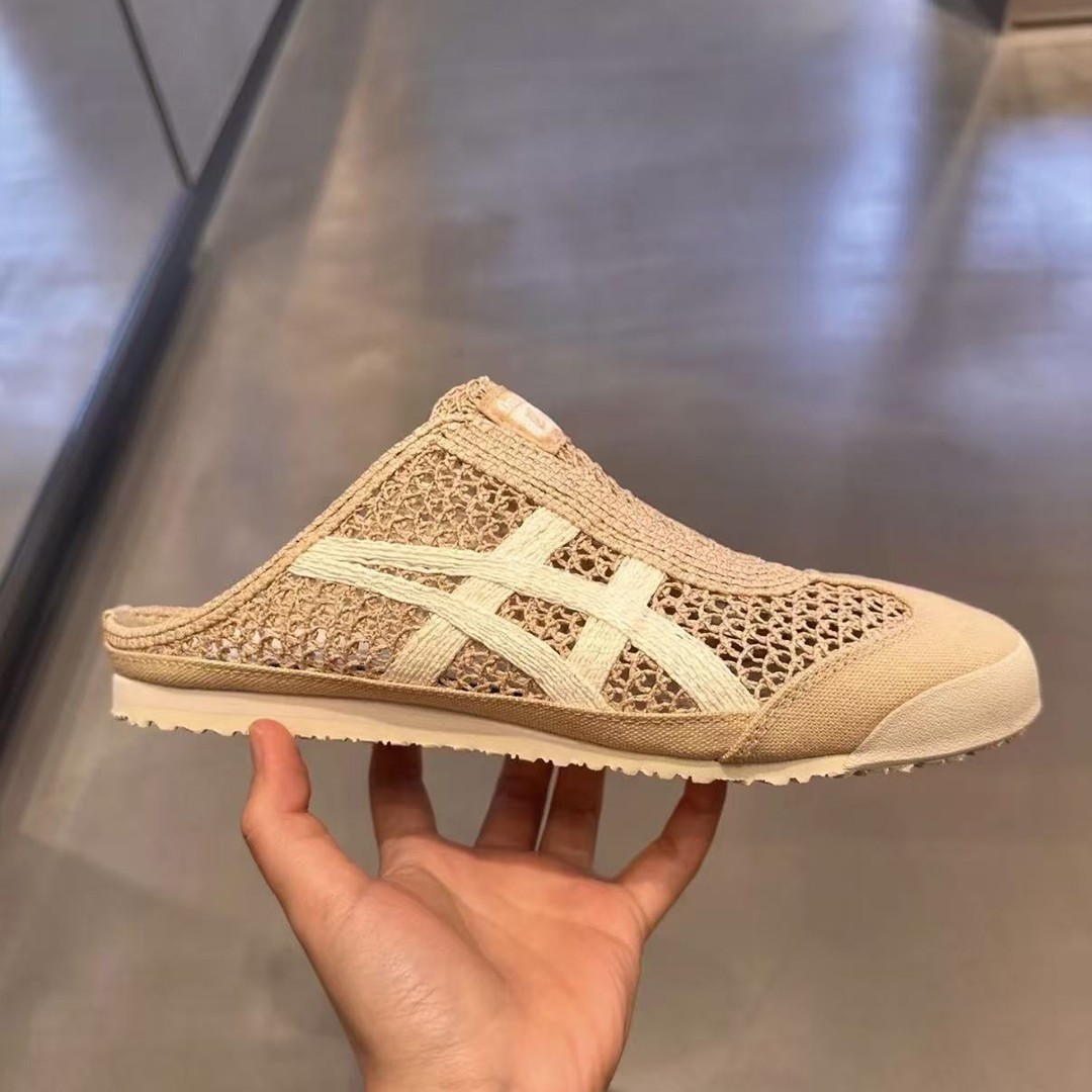 New Onitsuka Tiger MEXICO 66 SABOT CREAM CREAM 1183C123-250 New