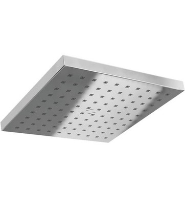 Badezimmer Duschkopf Quadratisch 8 Zoll Regenfall Fest Überkopf 1/2'' Chrom - Neu