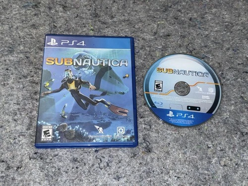 Subnautica PlayStation 4 PS4 Game E10 Gearbox NTSC-U/C Disc 2018 Survival