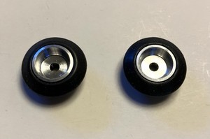 Vintage NOS Cox Front Ball Bearing La  Cucaracha I.F.C. Wheels  Front Tires.