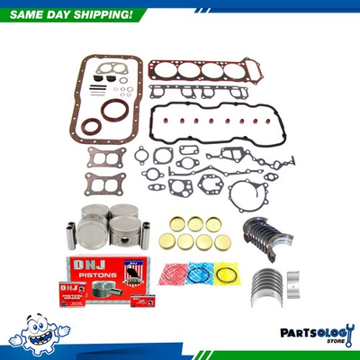 #ad DNJ EK602 Engine Rebuild Kit For 83 89 Nissan 720 D21 2.4L L4 SOHC 8v Z24 Z24I $242.24