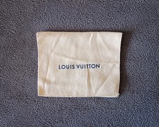 Authentic Louis Vuitton Beige Small Dust Bag 6"x5" Envelope Style cover