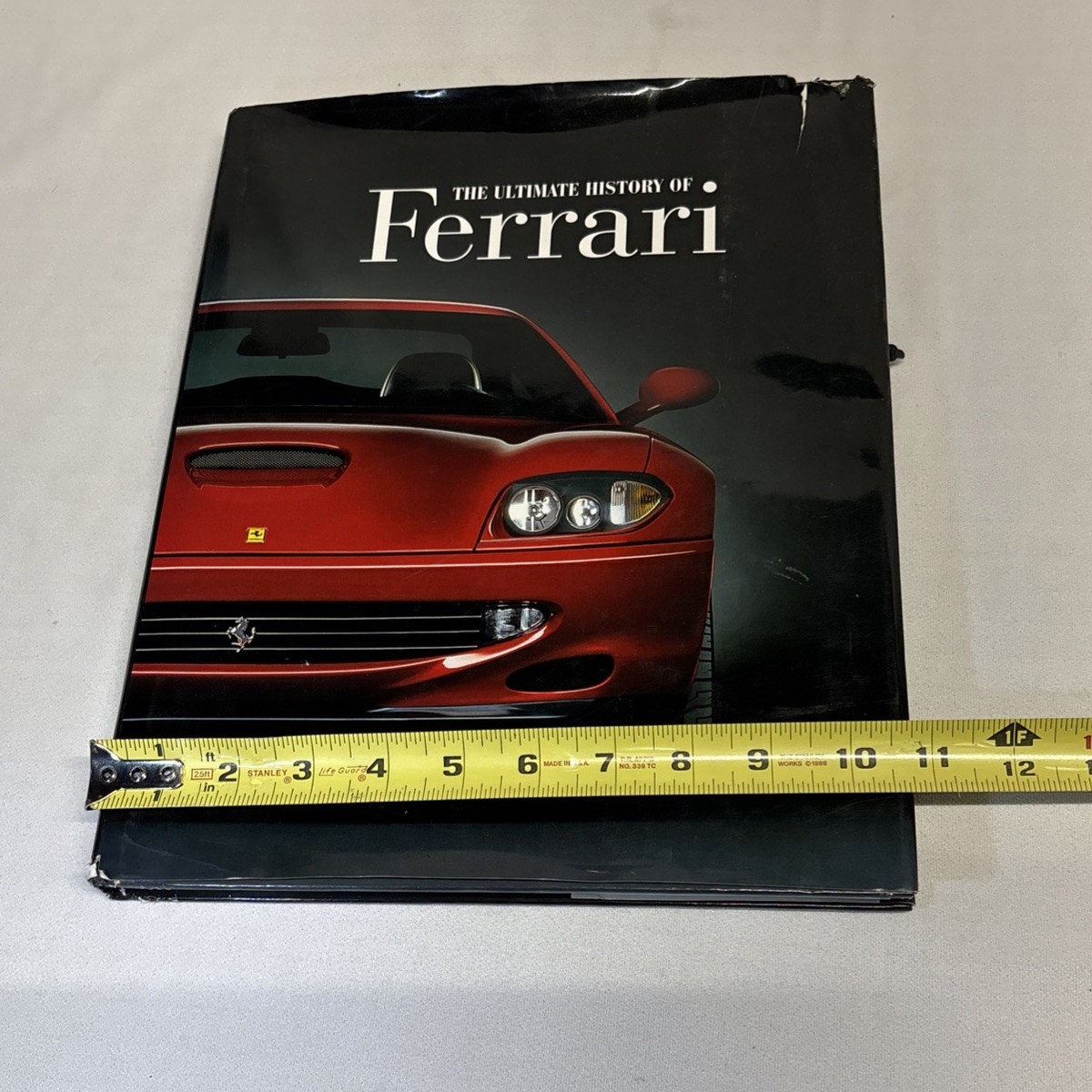 Ultimate History of Ferrari Large Hardcover Book 2002 Brian Laban