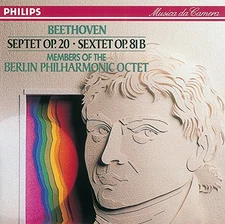 BEETHOVEN BERLIN PHILHARMONIC OCTET - Beethoven: Septet Op. 20 & Sextet Op. 81b