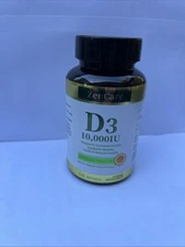 Zen Care D3-10,000 Iu 120 Soft Gel For Immune Health